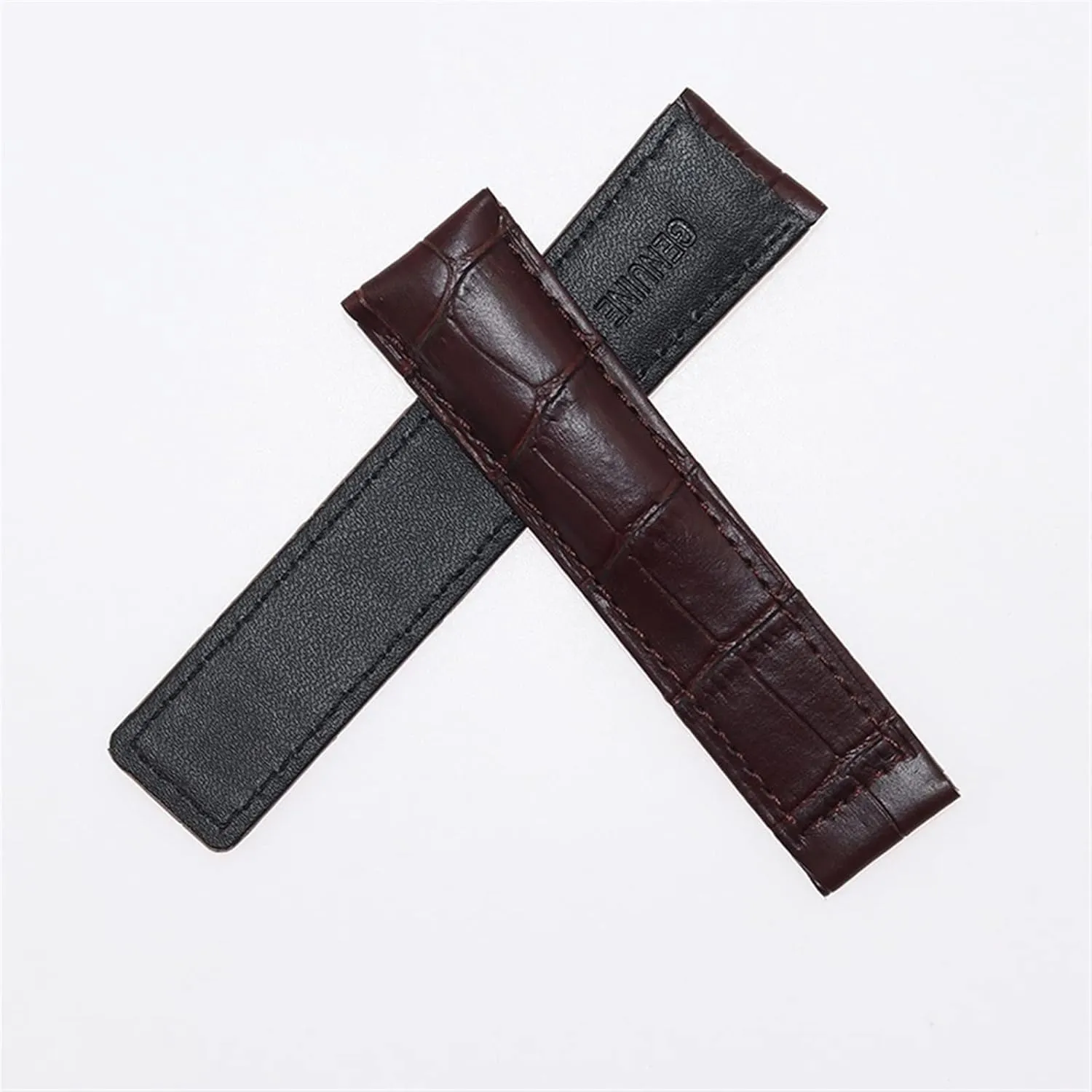 20/22/24mm Cow Leather Classic WatchBand For TAG HEUER CARRERA Aquaracer MONACO Quality Band Soft Watch Strap Wrist Bracelet