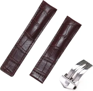 20/22/24mm Cow Leather Classic WatchBand For TAG HEUER CARRERA Aquaracer MONACO Quality Band Soft Watch Strap Wrist Bracelet