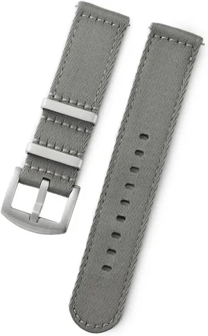 20mm 22mm Nylon Watch Strap Smooth Soft Nylon Sport Replacement Band Quick Release Canvas Bracelet Watchband
