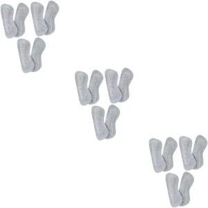 3sets Immediate Anti-Slip Shoe Pad for Women's Shoes Made of Cowhide Non-Skid 3pairs*3