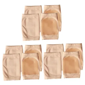 3sets Moisturizing Foot Socks Ankle Support Cracked Heel Wrap Shoe Heel Protectors for Women Men 2pairs*3