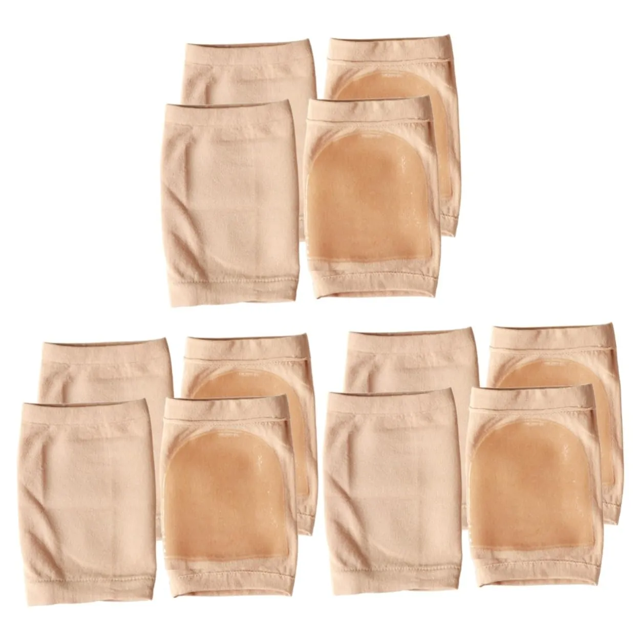 3sets Moisturizing Foot Socks Ankle Support Cracked Heel Wrap Shoe Heel Protectors for Women Men 2pairs*3