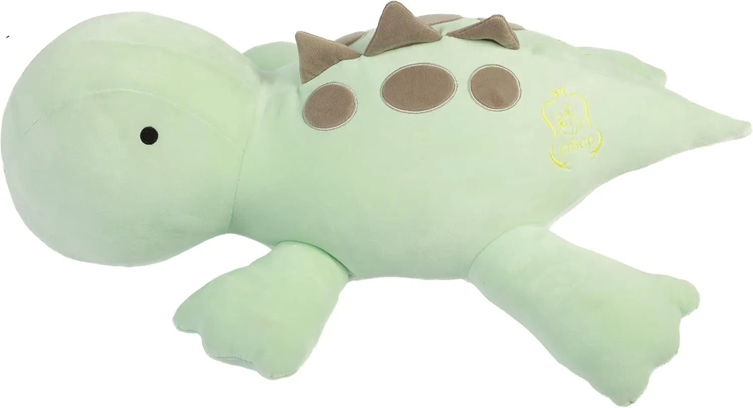 4LB Cute Weighted Stuffed Animals Plush - 24 inch Soft Weighted Dinosaur Plush Toy Pillow for Adults and Children (Green Dinosaur)