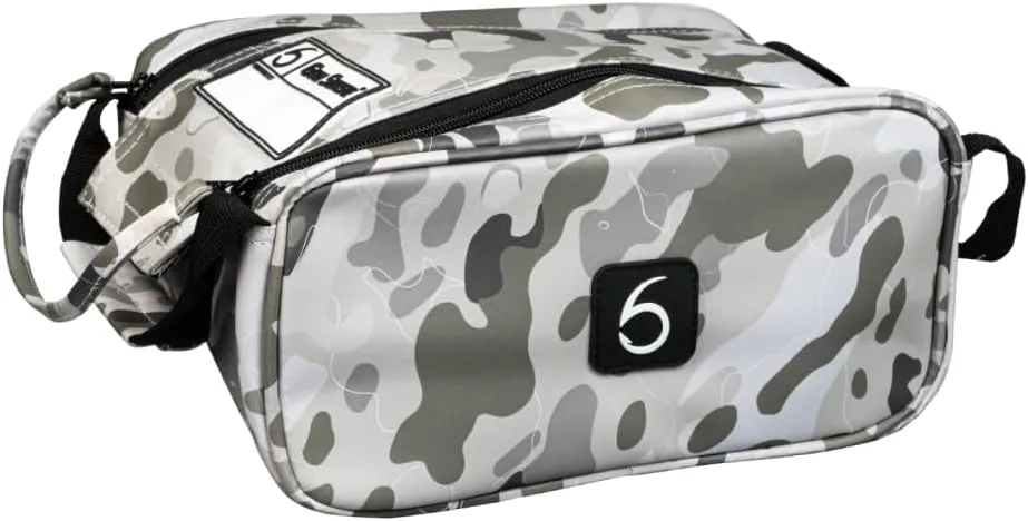 6th Sense Fishing Large Bait Bag – Durable Soft-Sided Storage for Soft Plastics (Ridgeline Camo - Green)