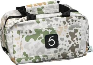 6th Sense Fishing Small Bait Bag – Durable Soft-Sided Storage for Soft Plastics (Caddo Camo - Brown)