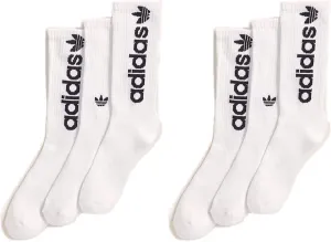 adidas Mens 6 Pack Athletic Crew Socks (Shoe: 6-13)