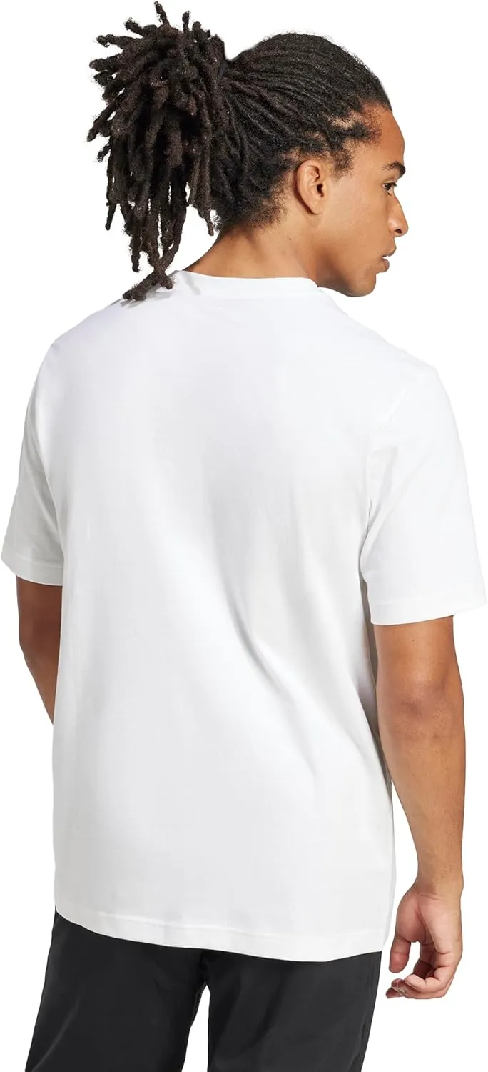 adidas Men's Lounge Slides Pocket T-Shirt