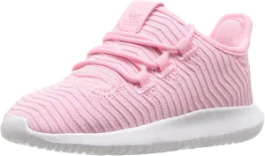 adidas Originals Unisex-Kid's Tubular Shadow Running Shoe, Light Pink/Light Pink/White, 3.5 M US Big Kid