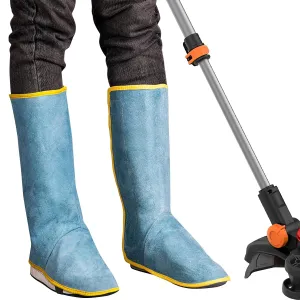 Adjustable Leg Guards with Shoes Protective Cover for Lawn Trimming, Legs Protection Pad for Garden Weeding, Universal Lawn Care Equipment Accessories for Men & Women