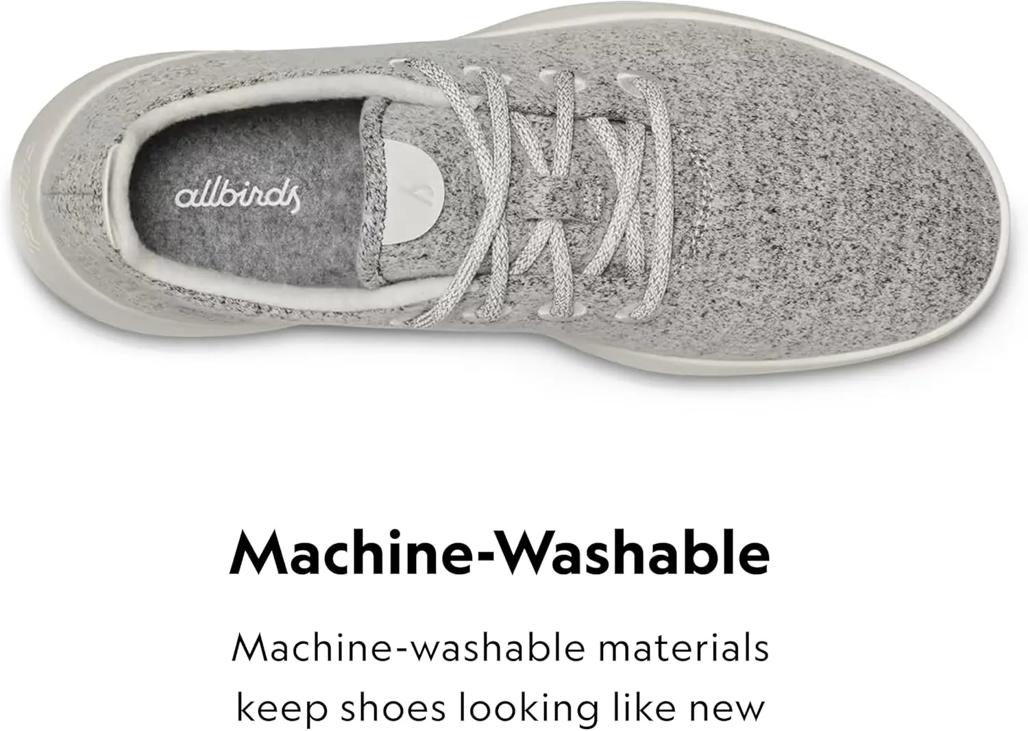 Allbirds Women’s Wool Runners Everyday Sneakers, Machine Washable Shoe Made with Natural Materials