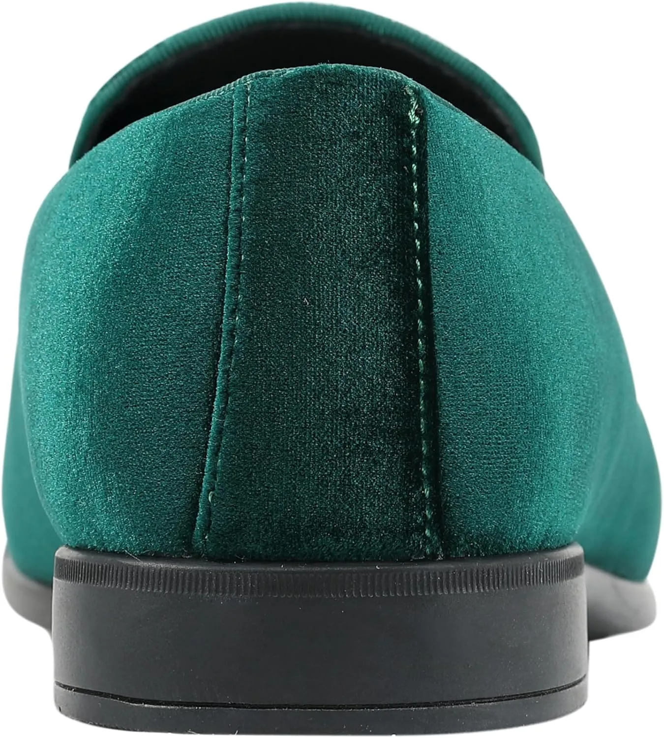 Amali Bradford - Microfiber Men's Slip-On Loafer with Gold Metal Bit - Smoking Slip On Dress Shoes for Men - Microfiber Formal Loafers for Men