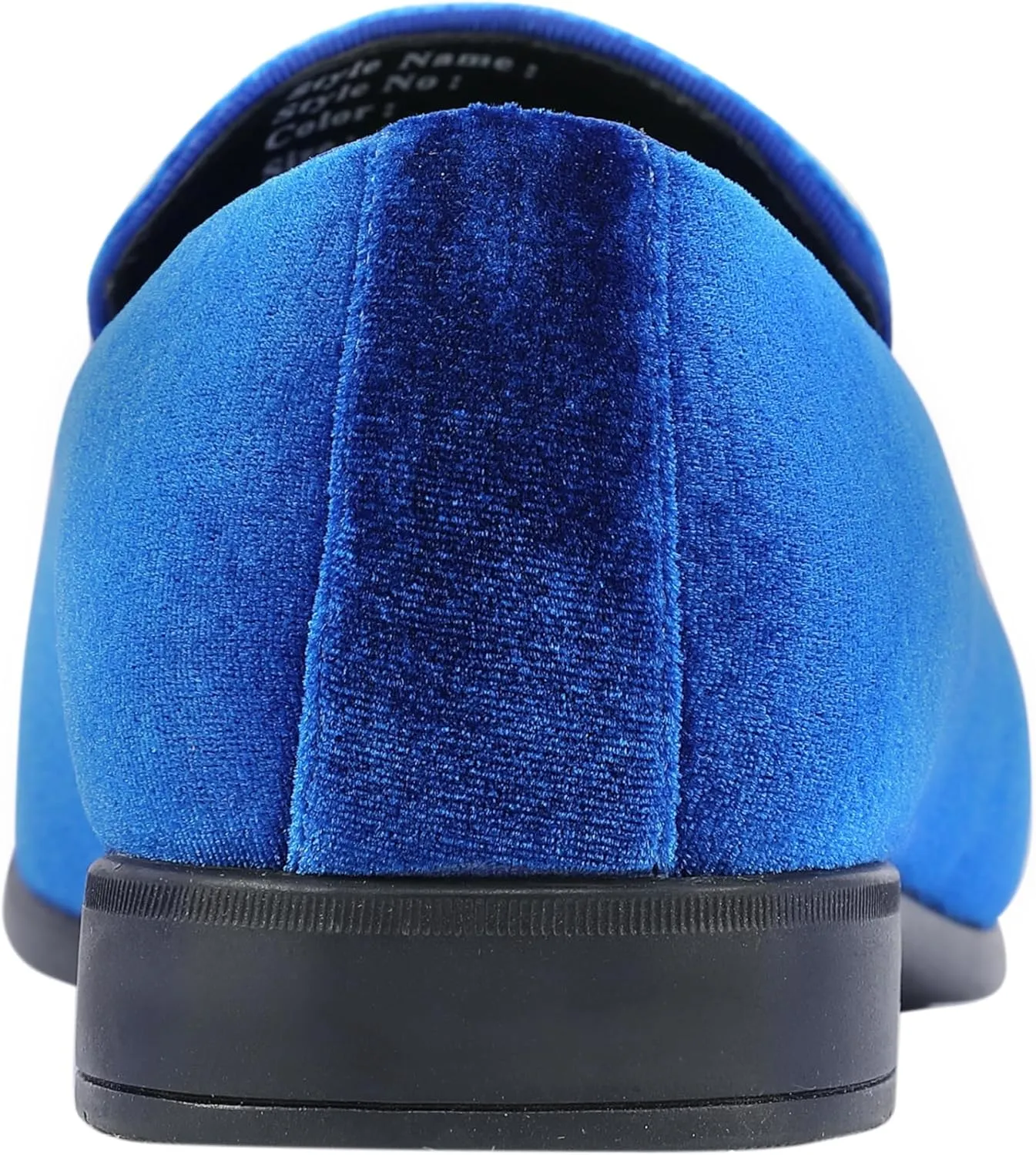 Amali Bradford - Microfiber Men's Slip-On Loafer with Gold Metal Bit - Smoking Slip On Dress Shoes for Men - Microfiber Formal Loafers for Men