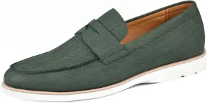 Amali Levi Two Tone Penny Loafer Slip-On Shoes for Men