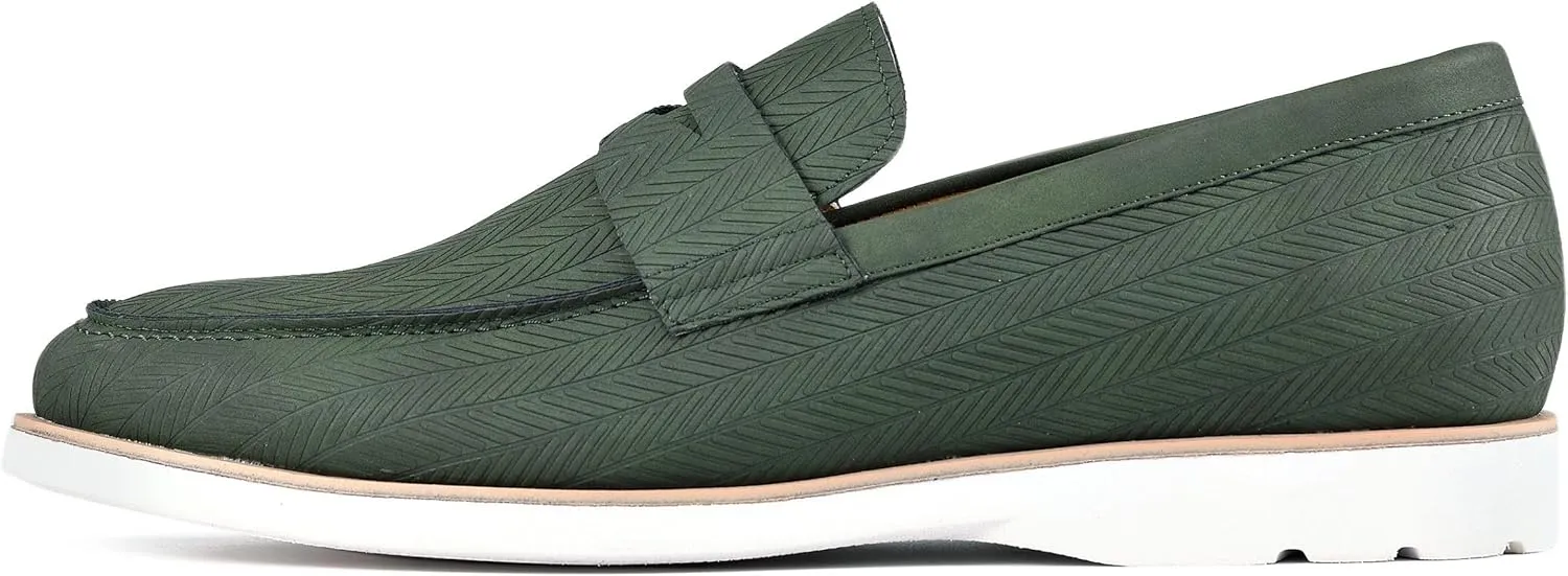 Amali Levi Two Tone Penny Loafer Slip-On Shoes for Men