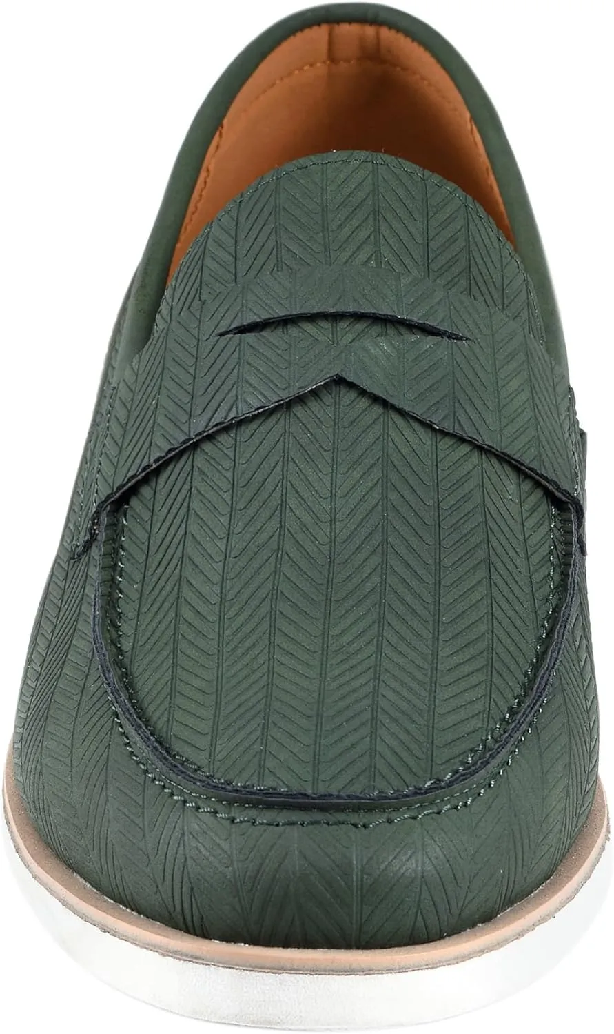 Amali Levi Two Tone Penny Loafer Slip-On Shoes for Men