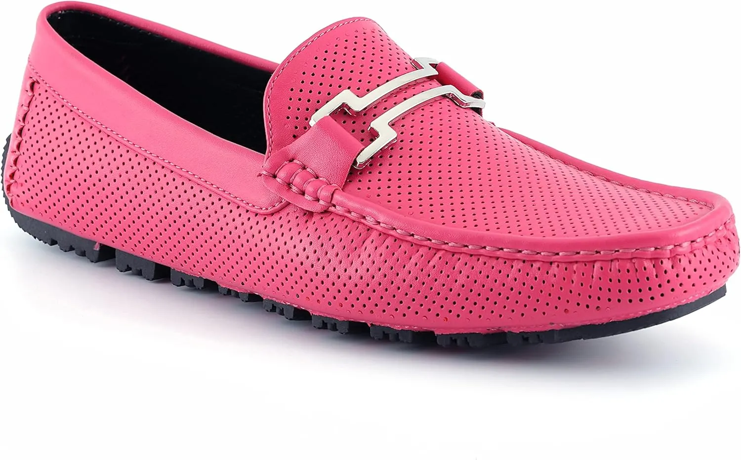 Amali Slip-On Loafer Matching Color Bit, Comfortable Driving Moccasins Shoes for Men