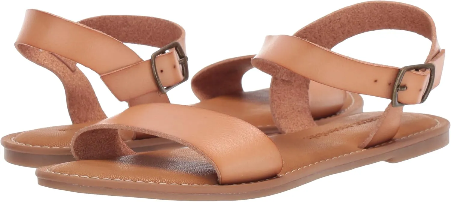 Amazon Essentials Women's Two Strap Buckle Sandal