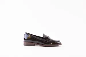 ARA - 31291-06 LOW HEEL SLIP-ON SHOE - BLACK PATENT