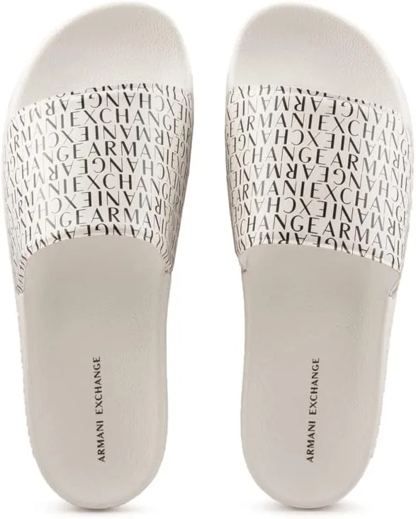 Armani Exchange Men's Logo Slide Sandal