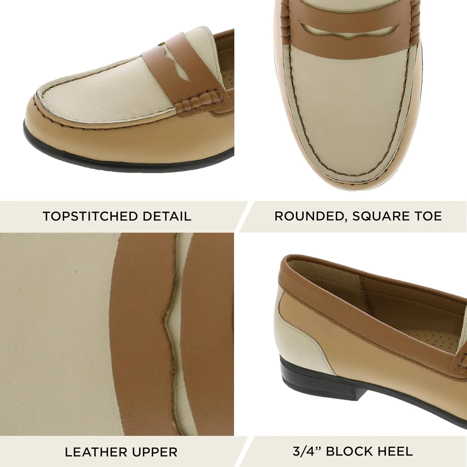 ARRAY Women's Harper Leather Slip-On Leather Loafer