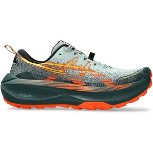 Asics Men's Trabuco Max 4 Trail Running Shoes Cold Moss / Nova Orange
