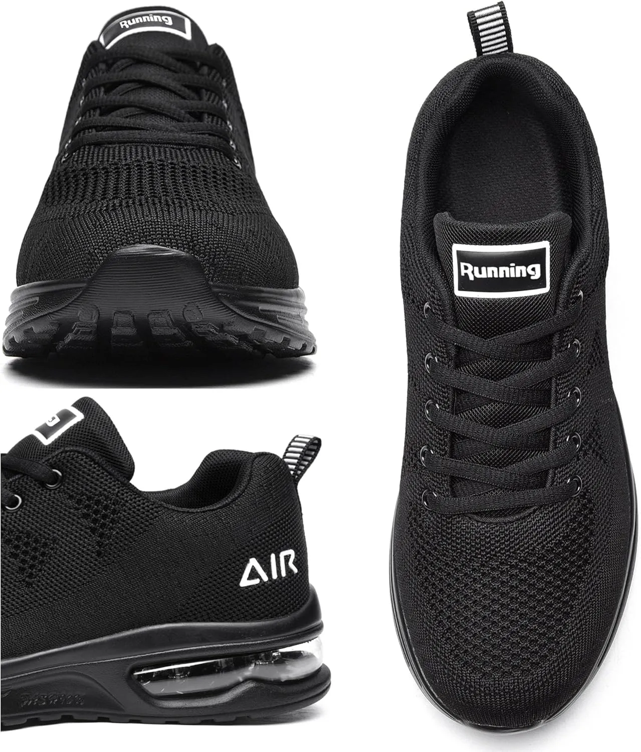 AUPERF Men's Air Running Shoes Lightweight Breathable Workout Footwear Walking Sports Tennis Sneaker