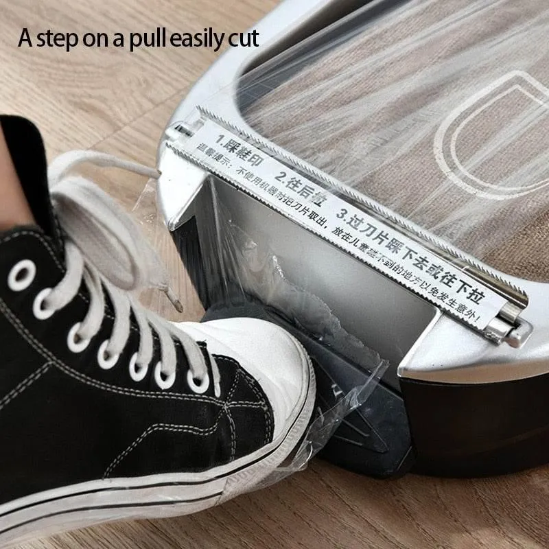 Automatic Shoe Cover Dispenser - Hands-Free Protective Footwear Solution