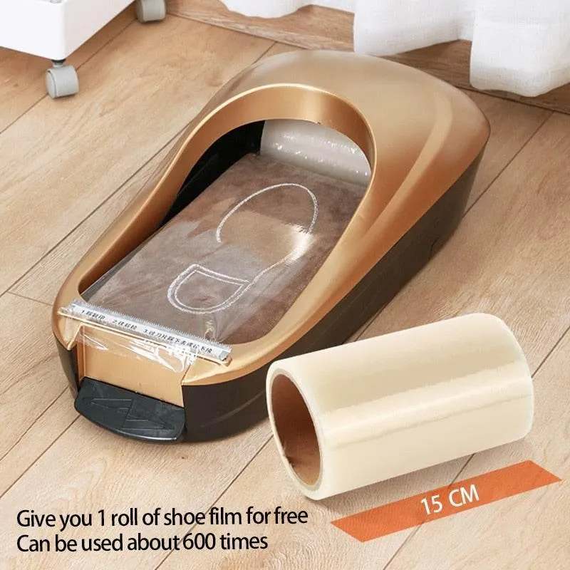 Automatic Shoe Cover Dispenser - Hands-Free Protective Footwear Solution