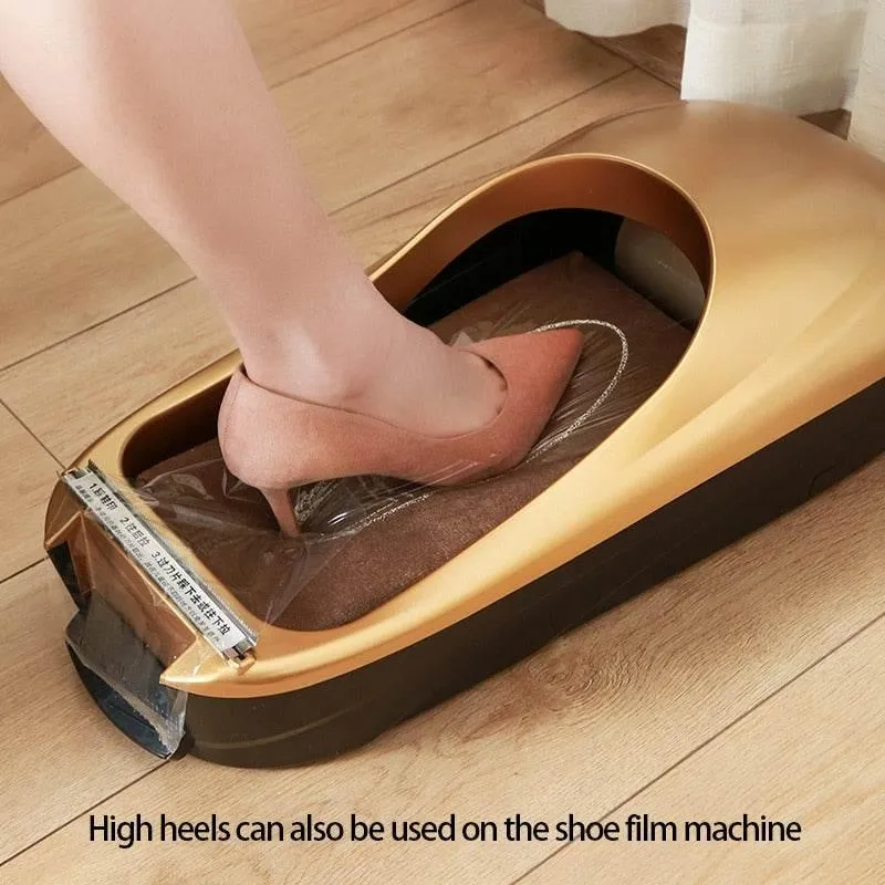 Automatic Shoe Cover Dispenser - Hands-Free Protective Footwear Solution