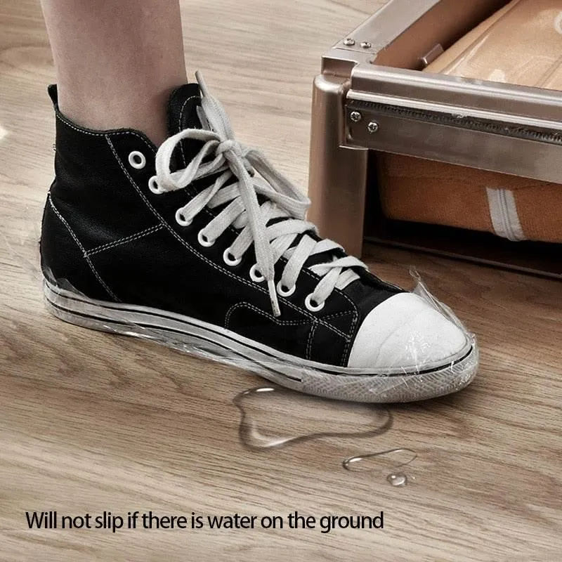 Automatic Shoe Cover Dispenser - Hands-Free Protective Footwear Solution