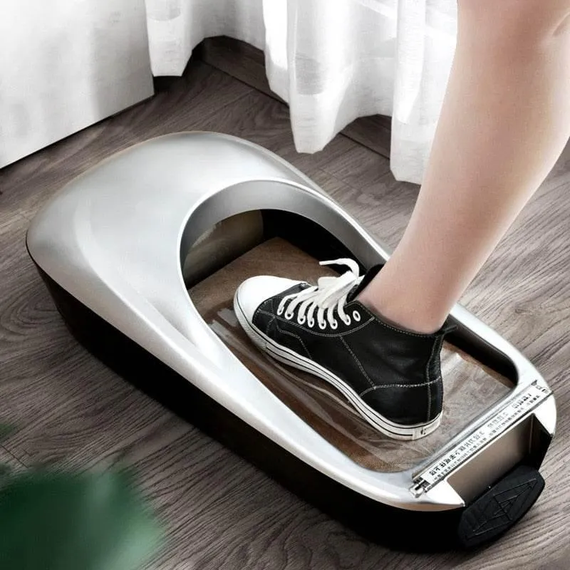Automatic Shoe Cover Dispenser - Hands-Free Protective Footwear Solution