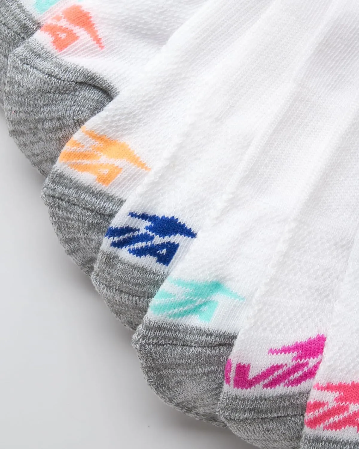 Avia Girls' Socks - 10 Pack Athletic Low Cut No Show Cushioned Liners