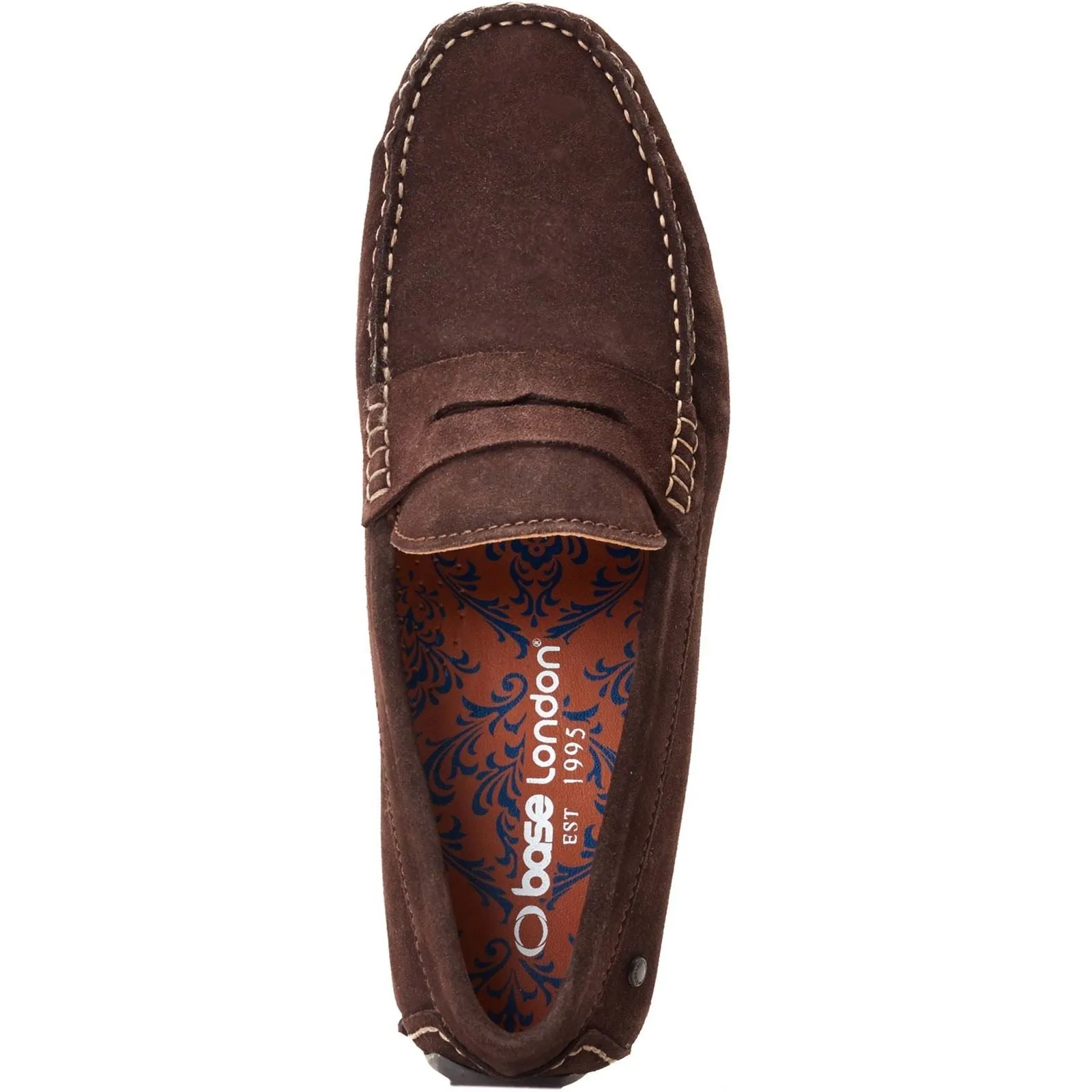 Base London Men's Collins Driver in Dark Brown
