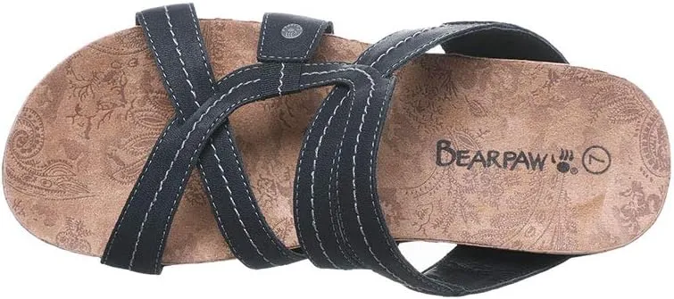 BEARPAW Women's Kai II Multiple Colors | Women's Slide Sandal | Women's Shoe | Comfortable & Lightweight