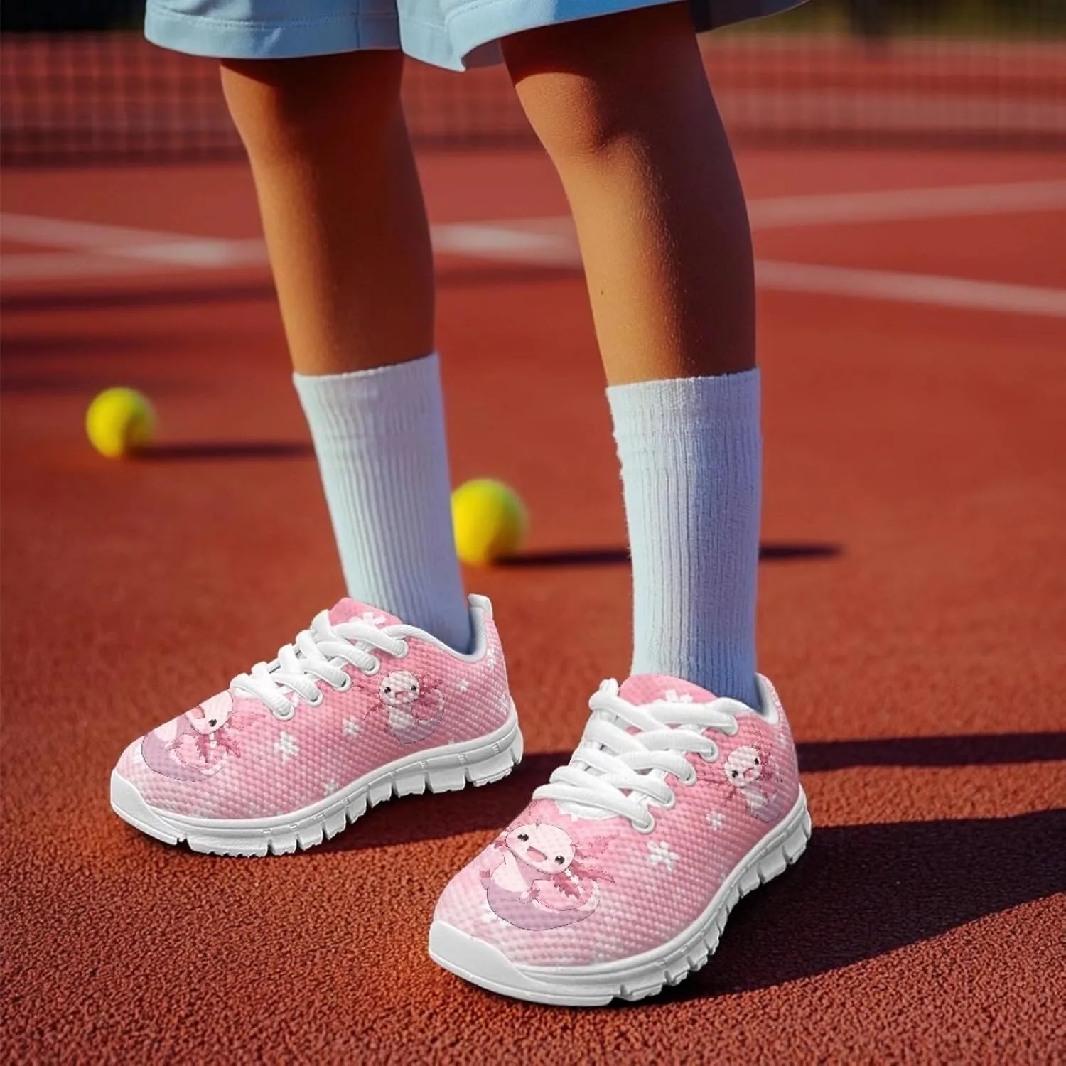 Belidome Boys Girls Kids Sneakers Knitted Mesh Sports Shoes Lightweight Breathable for Running Walking Hiking