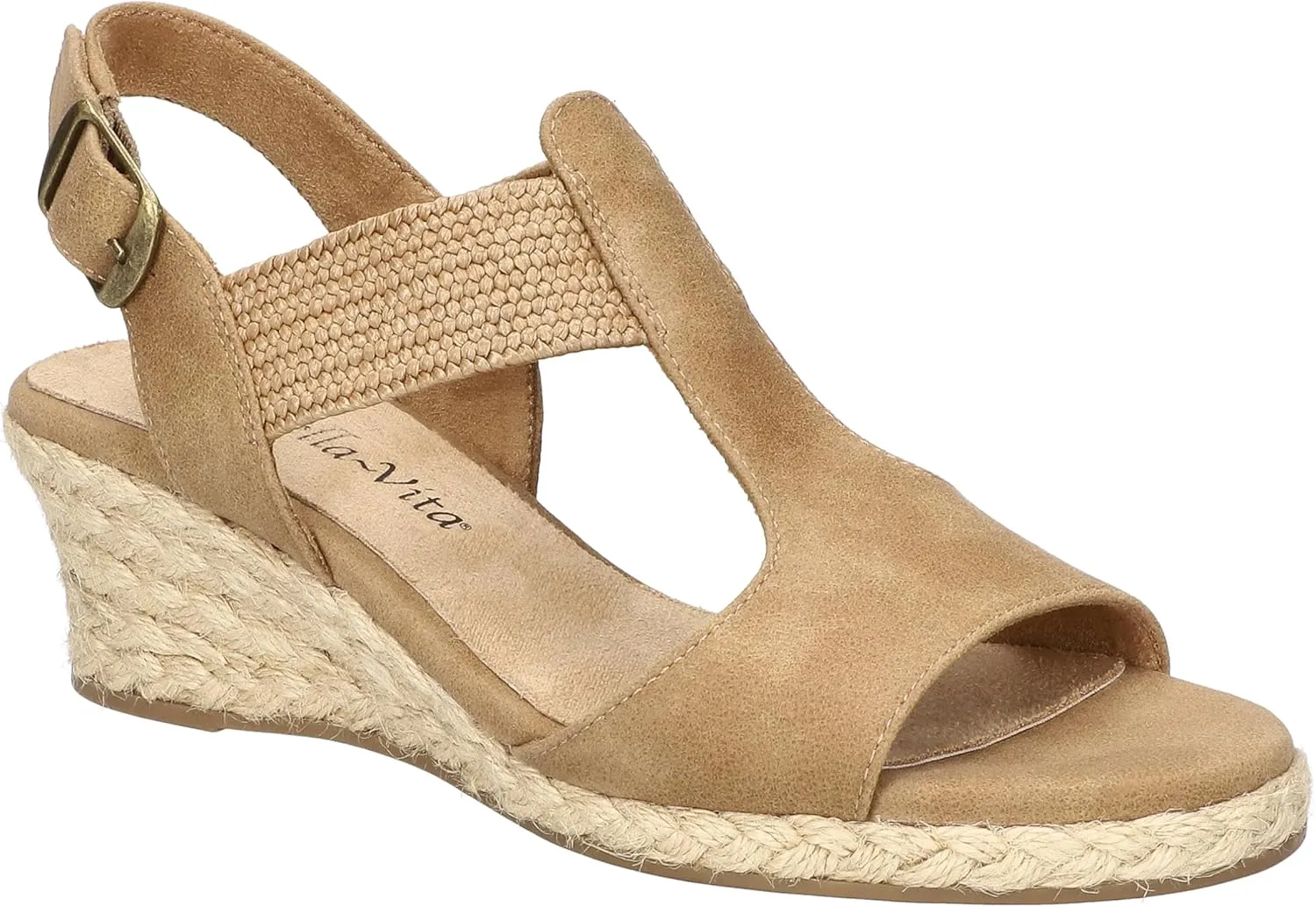 Bella Vita Women's Zayla Wedge Sandal