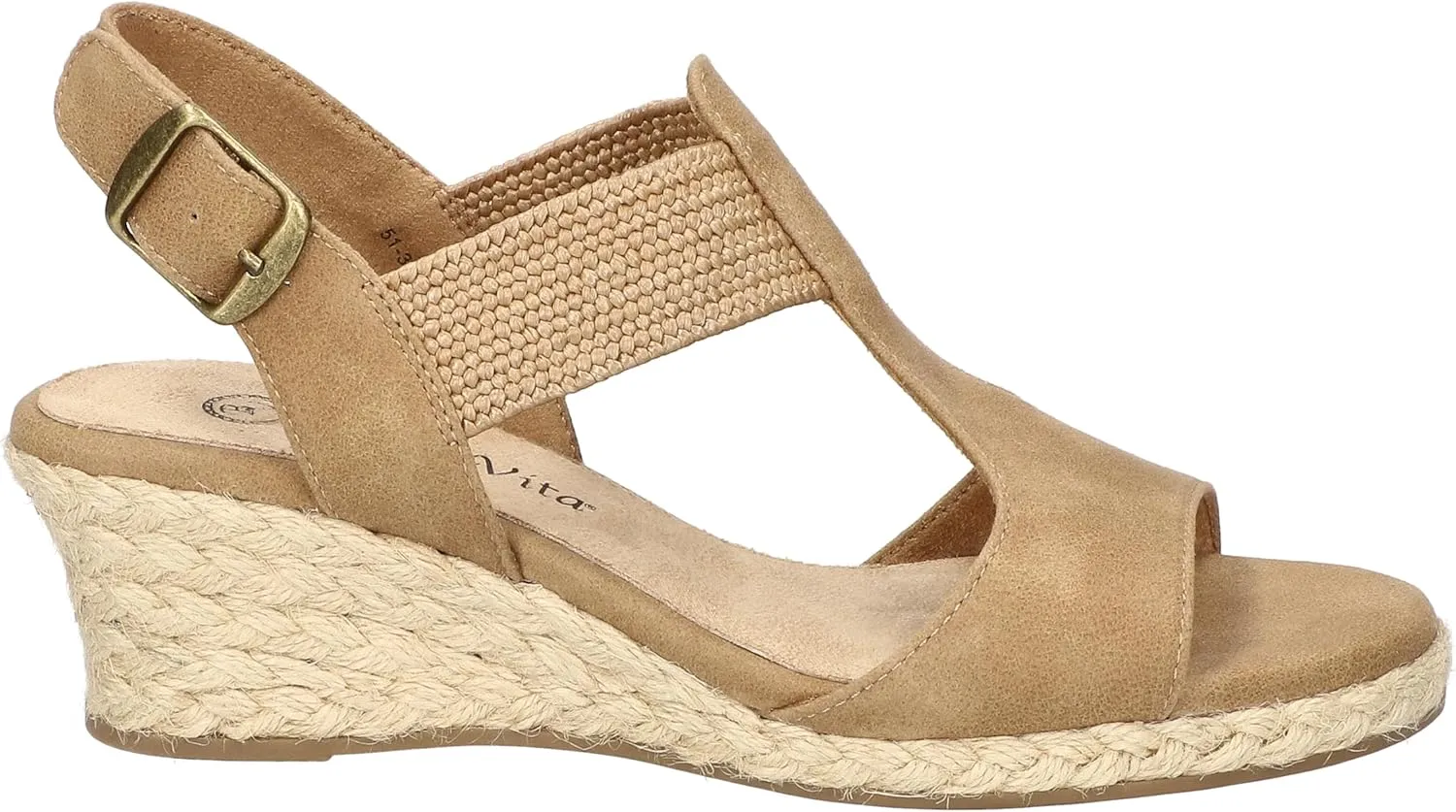 Bella Vita Women's Zayla Wedge Sandal