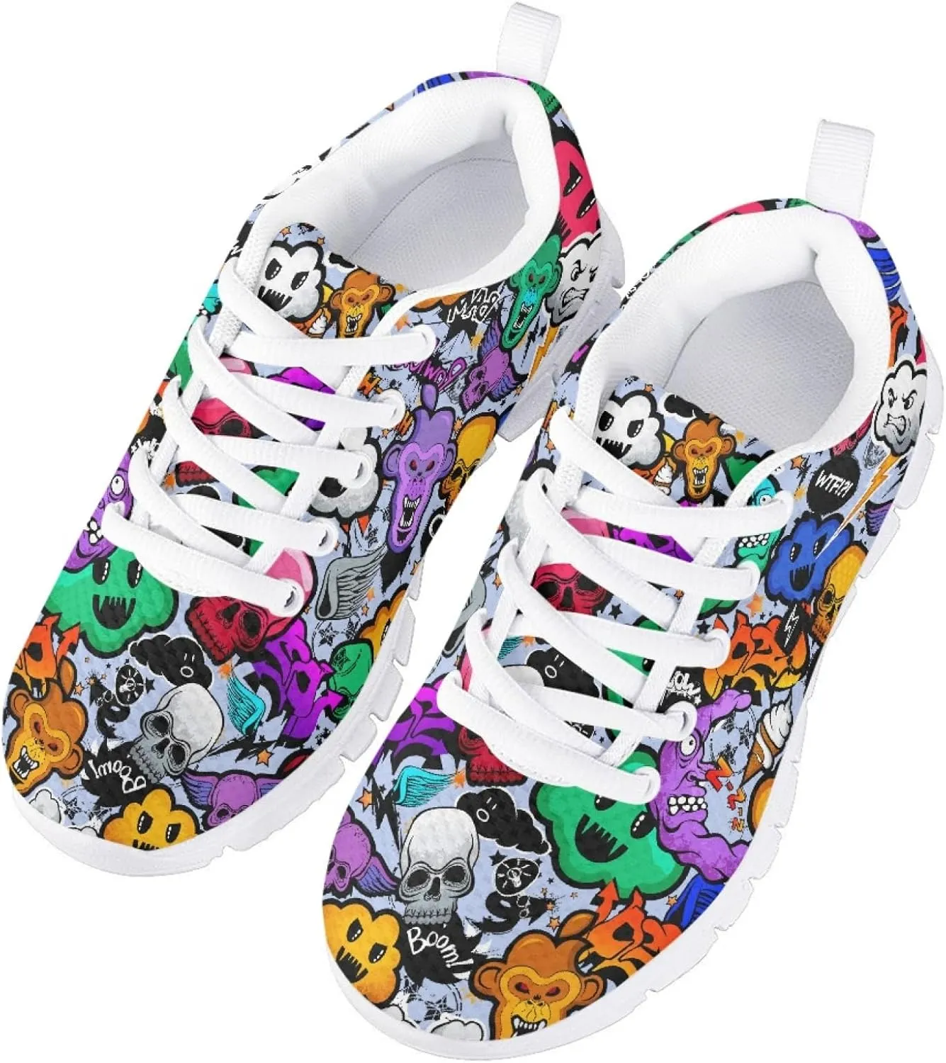 Bengbobar School Shoes for Boys Girls Lightweight Breathable Walking Shoes Kids Most Comfortable Casual Playing Sports Shoes