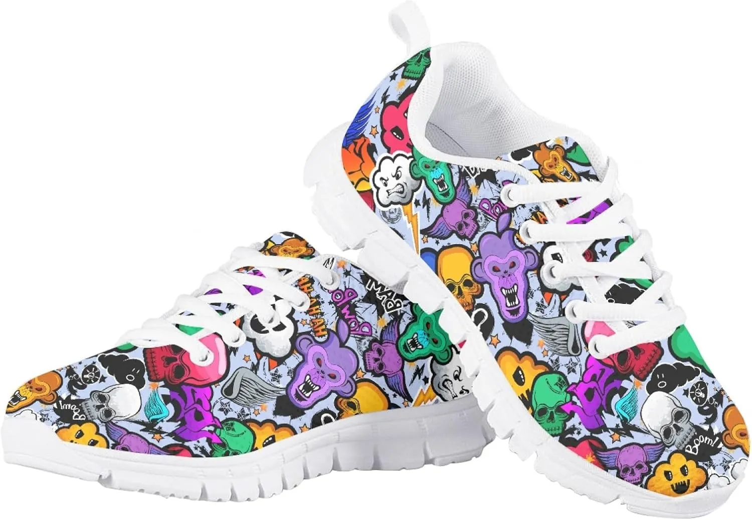 Bengbobar School Shoes for Boys Girls Lightweight Breathable Walking Shoes Kids Most Comfortable Casual Playing Sports Shoes