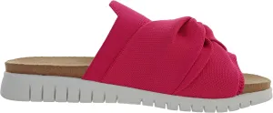 Bernie Mev Women's Twist Sandal with Bow Embellishment