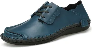 BIFINI Mens Fashion Outdoor Cowhide Driving Moccasins Shoes