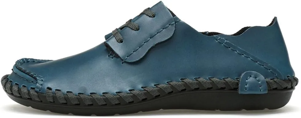 BIFINI Mens Fashion Outdoor Cowhide Driving Moccasins Shoes