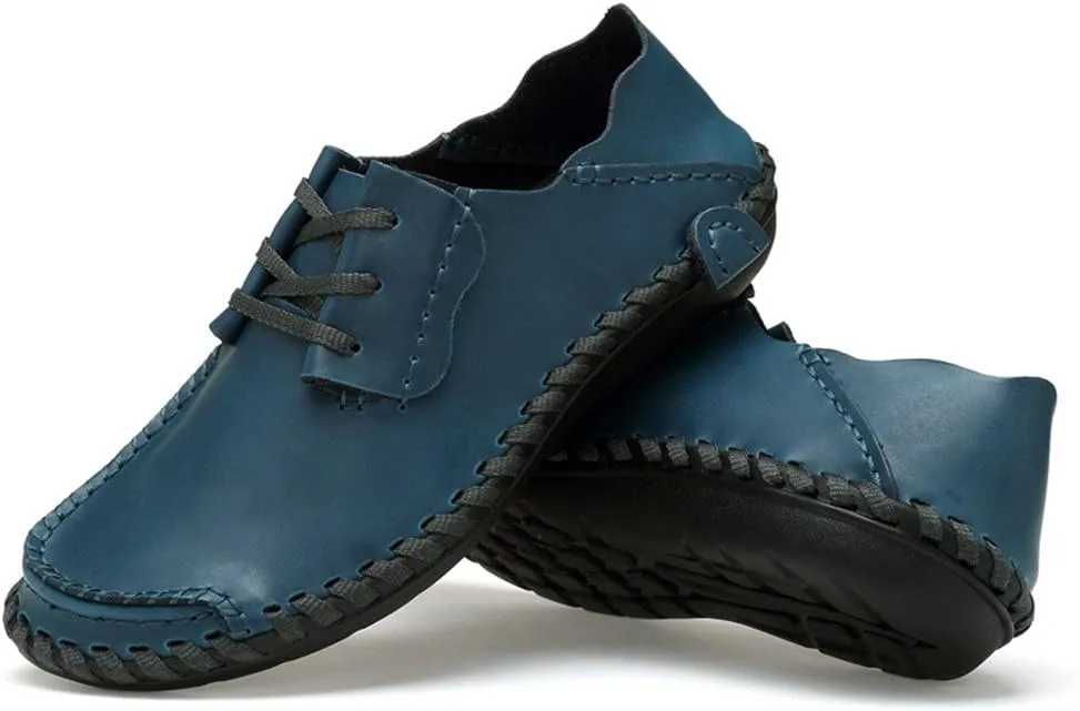 BIFINI Mens Fashion Outdoor Cowhide Driving Moccasins Shoes