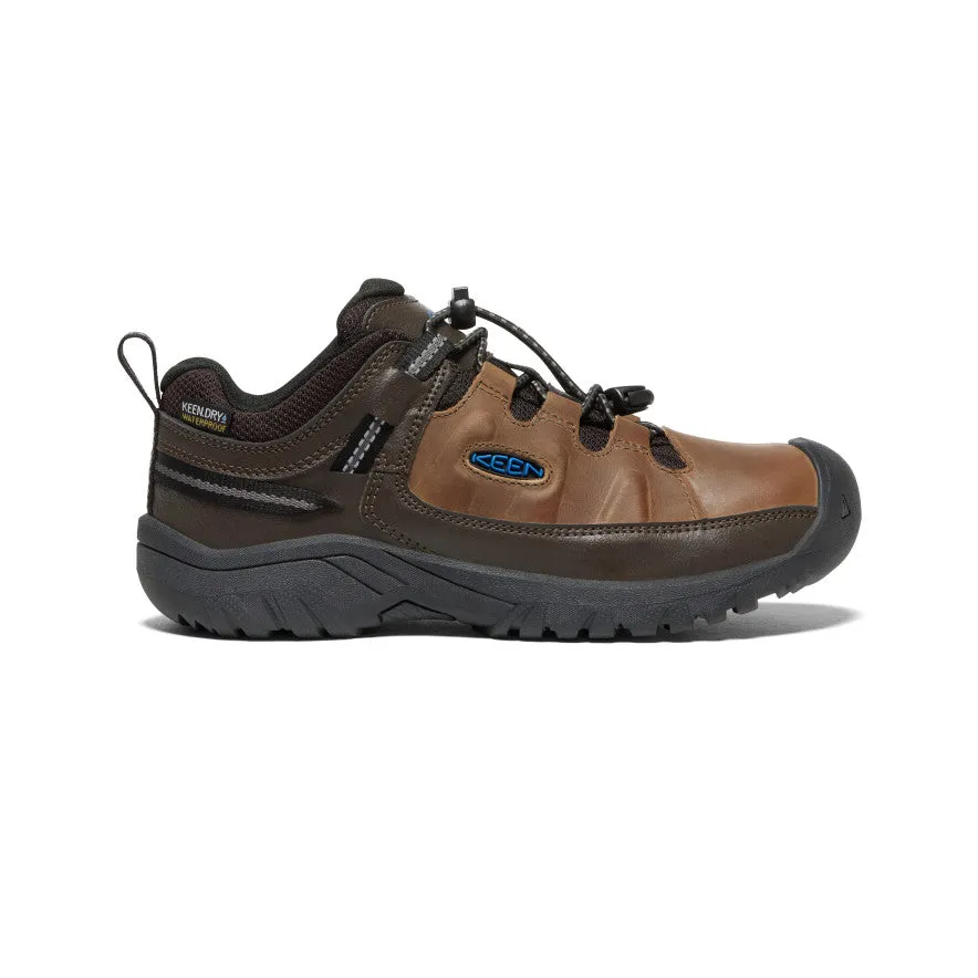 Big Kids' Targhee Waterproof Shoe - Coffee Bean/Bison