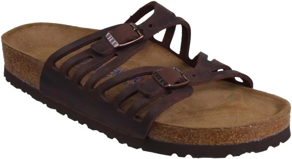 Birkenstock Granada Soft Footbed Oiled Leather Women Sandal