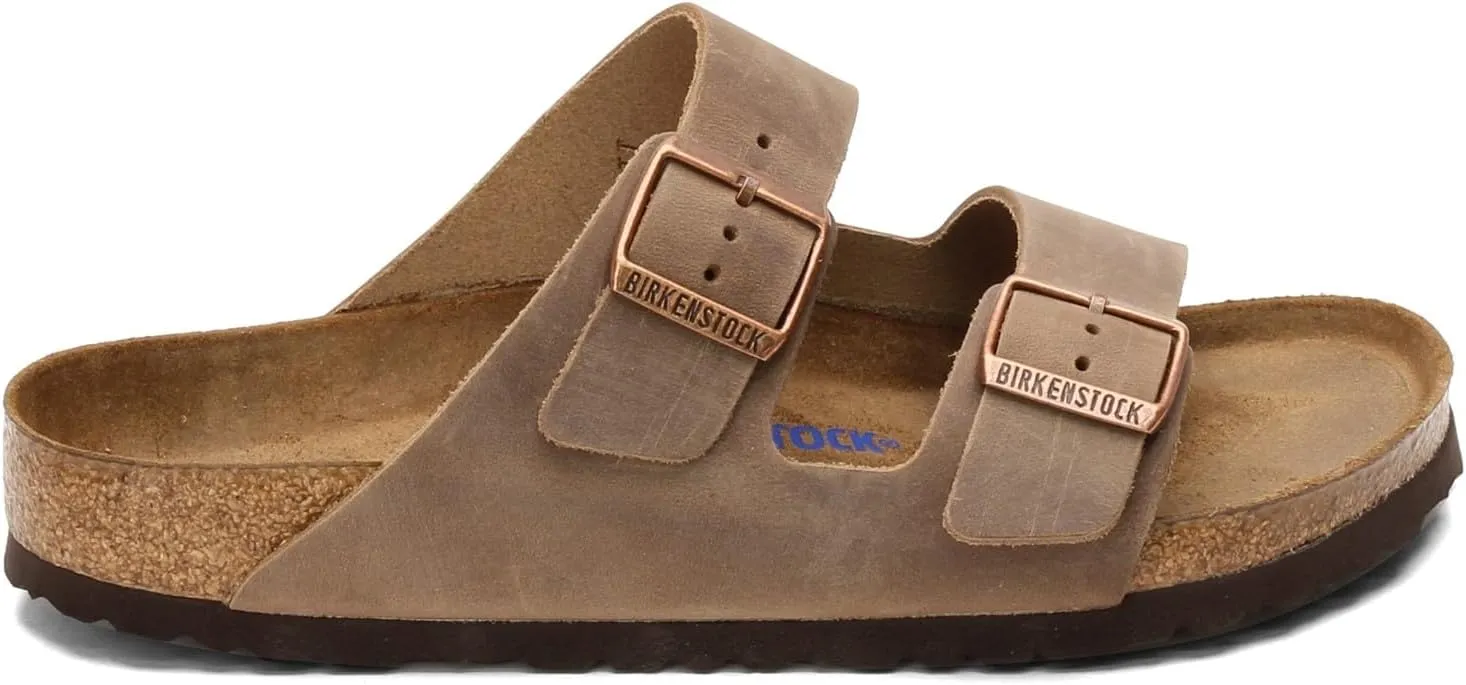 Birkenstock Unisex Arizona BS Soft Footbed Oiled Leather Sandals