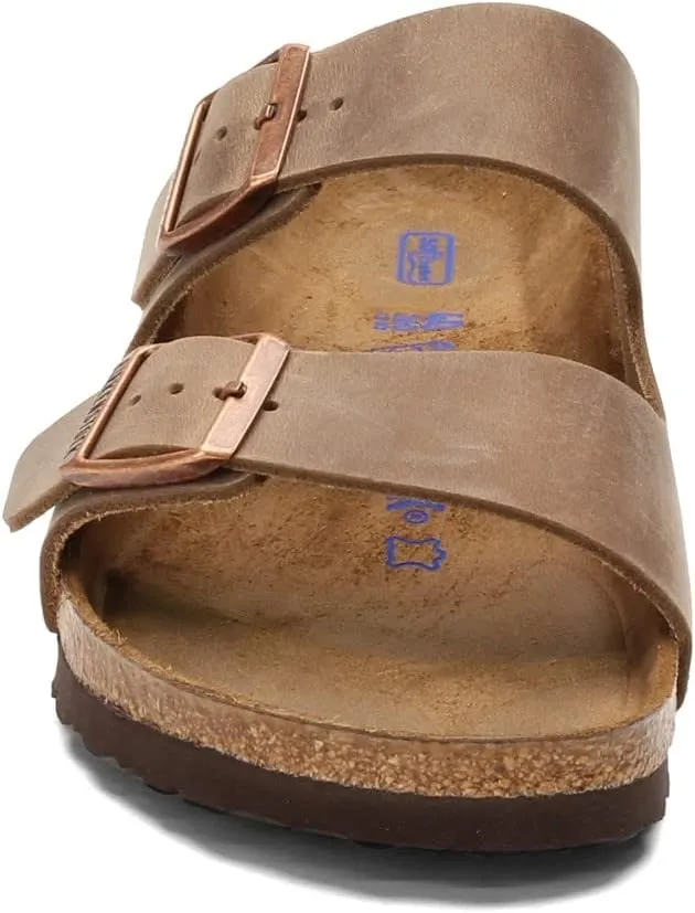 Birkenstock Unisex Arizona BS Soft Footbed Oiled Leather Sandals