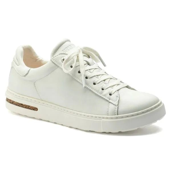 Birkenstock White Bend Low Womens Leather Sneakers 1017724