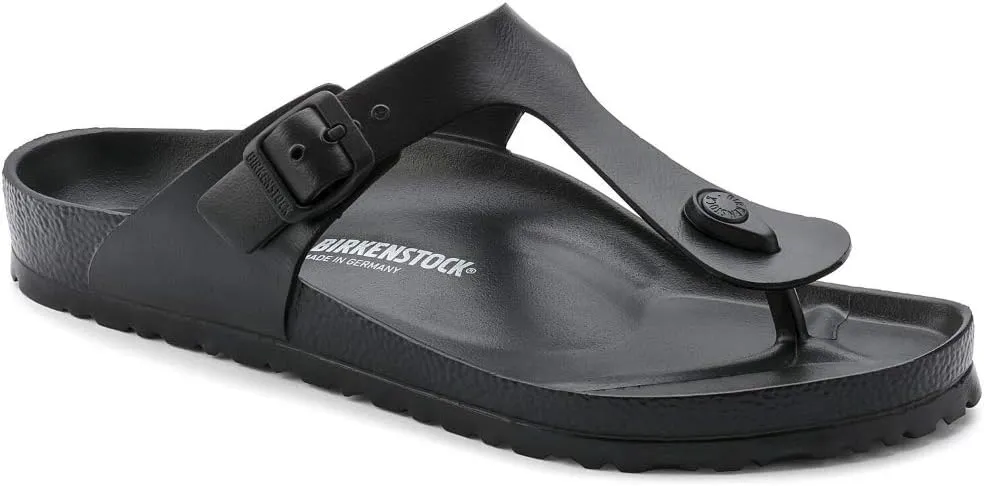 Birkenstock Women's, Gizeh Essentials EVA Thong Black 38 M