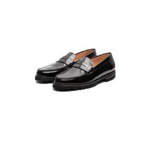 Black Calf Lightweight Classic Moccassins
